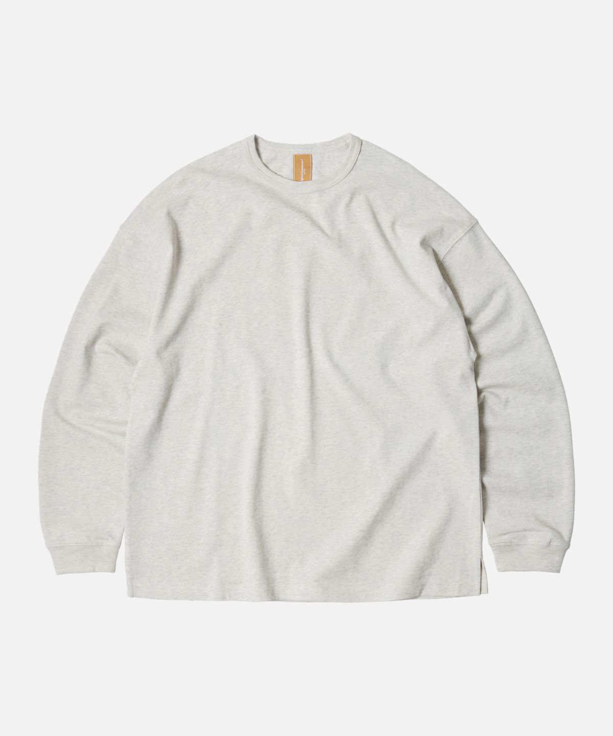 프리즘웍스(FRIZMWORKS) OG DOUBLE RIB L/S TEE _ OATMEAL