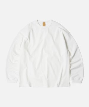OG DOUBLE RIB L/S TEE _ WHITE