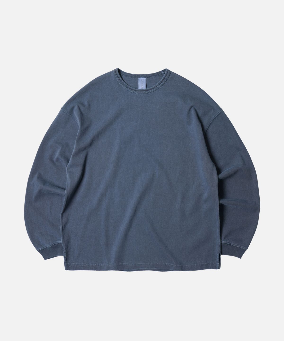 프리즘웍스(FRIZMWORKS) OG PIGMENT DYEING L/S TEE _ BLUE
