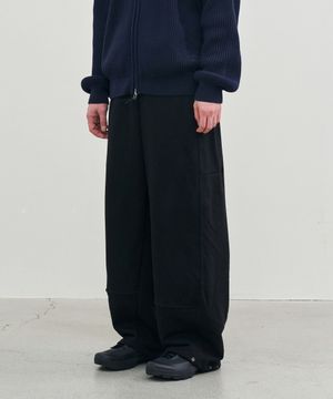 easy sweat pants (black)