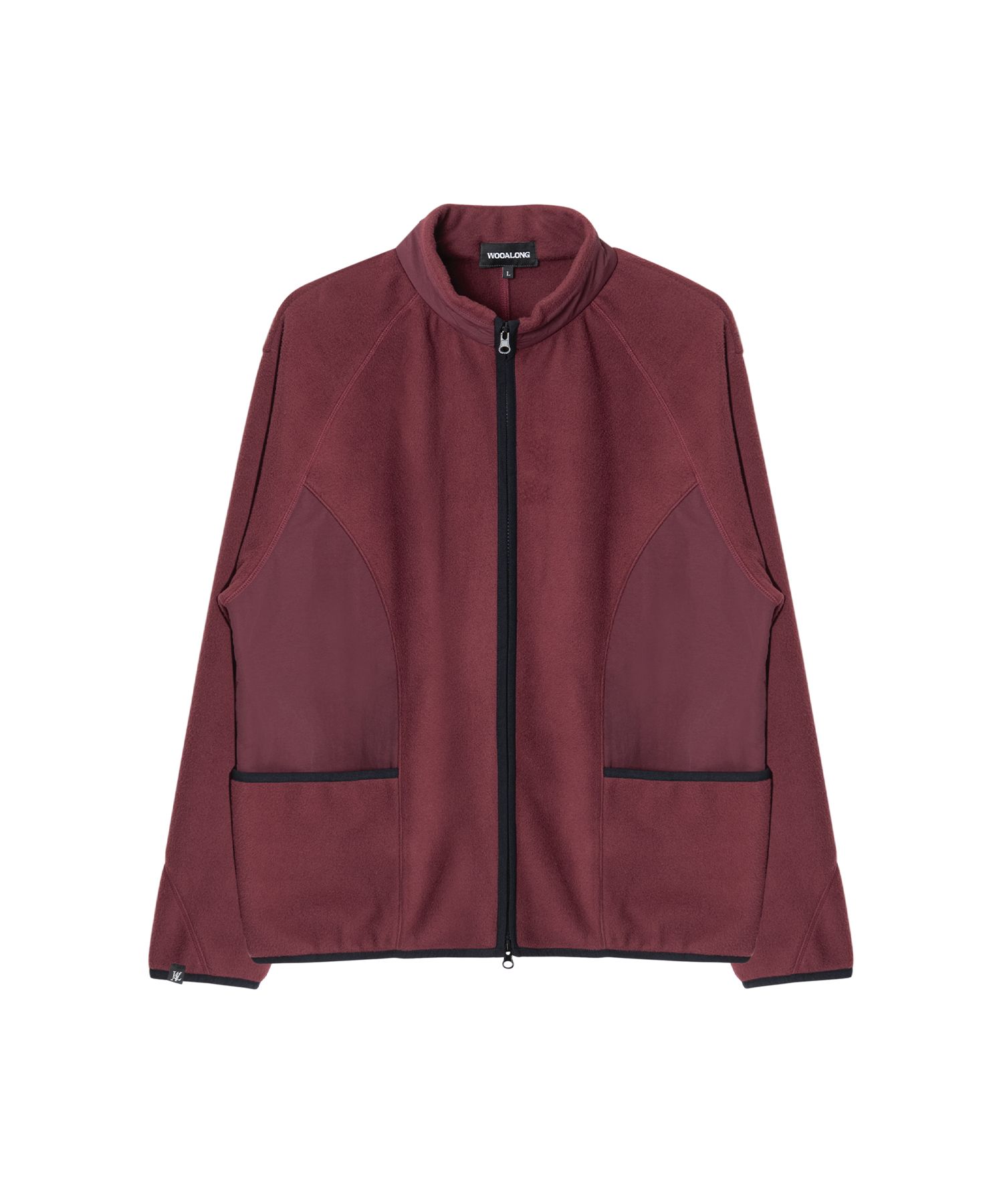 ☆送料・関税込☆WOOALONG★Fleece half neck zip-up★ MUSINSA公式 | WOOALONG Fleece half neck zip-up - CHARCOAL