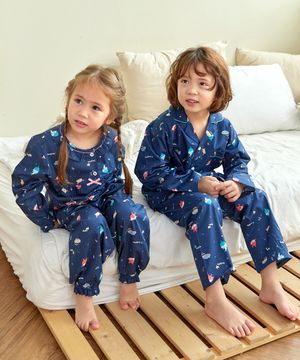 073샤크 긴소매 파자마세트