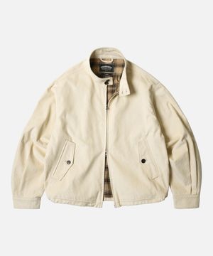CORDUROY BUDDY HARRINGTON JACKET _ CREAM