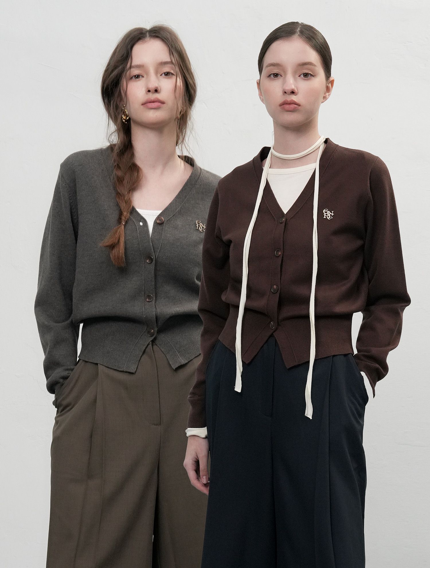 MUSINSA公式 | GENERAL IDEA GNRL Essential Cardigan [2PACK]