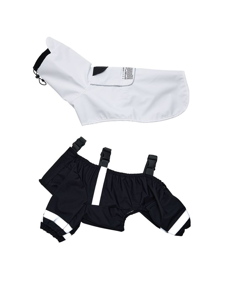 X ANDBLANK PET RAINCOAT & BODYSUIT SET 레인코트&바디수트 세트