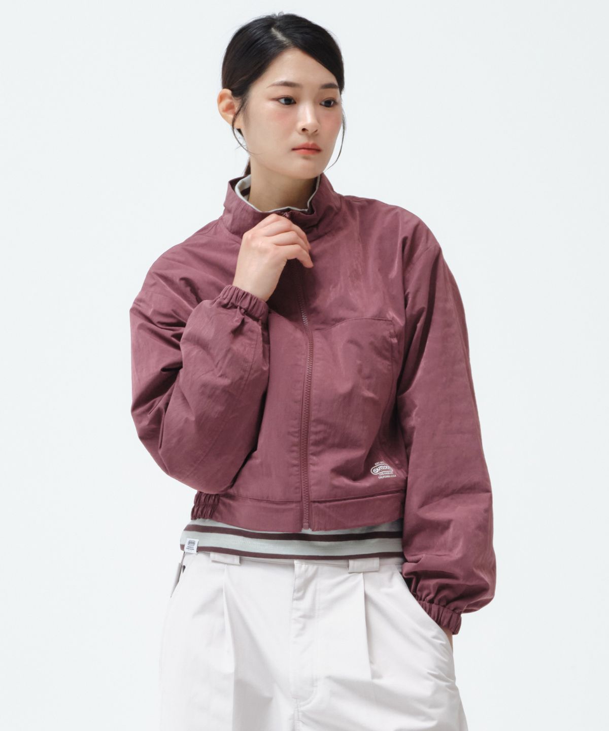 아웃도어 프로덕츠(OUTDOOR PRODUCTS) W HIGH NECK JUMPER (BURGUNDY)