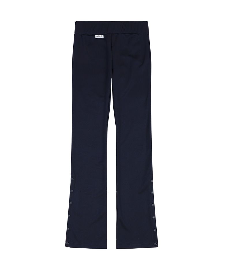 W BUTTON PANTS (NAVY)