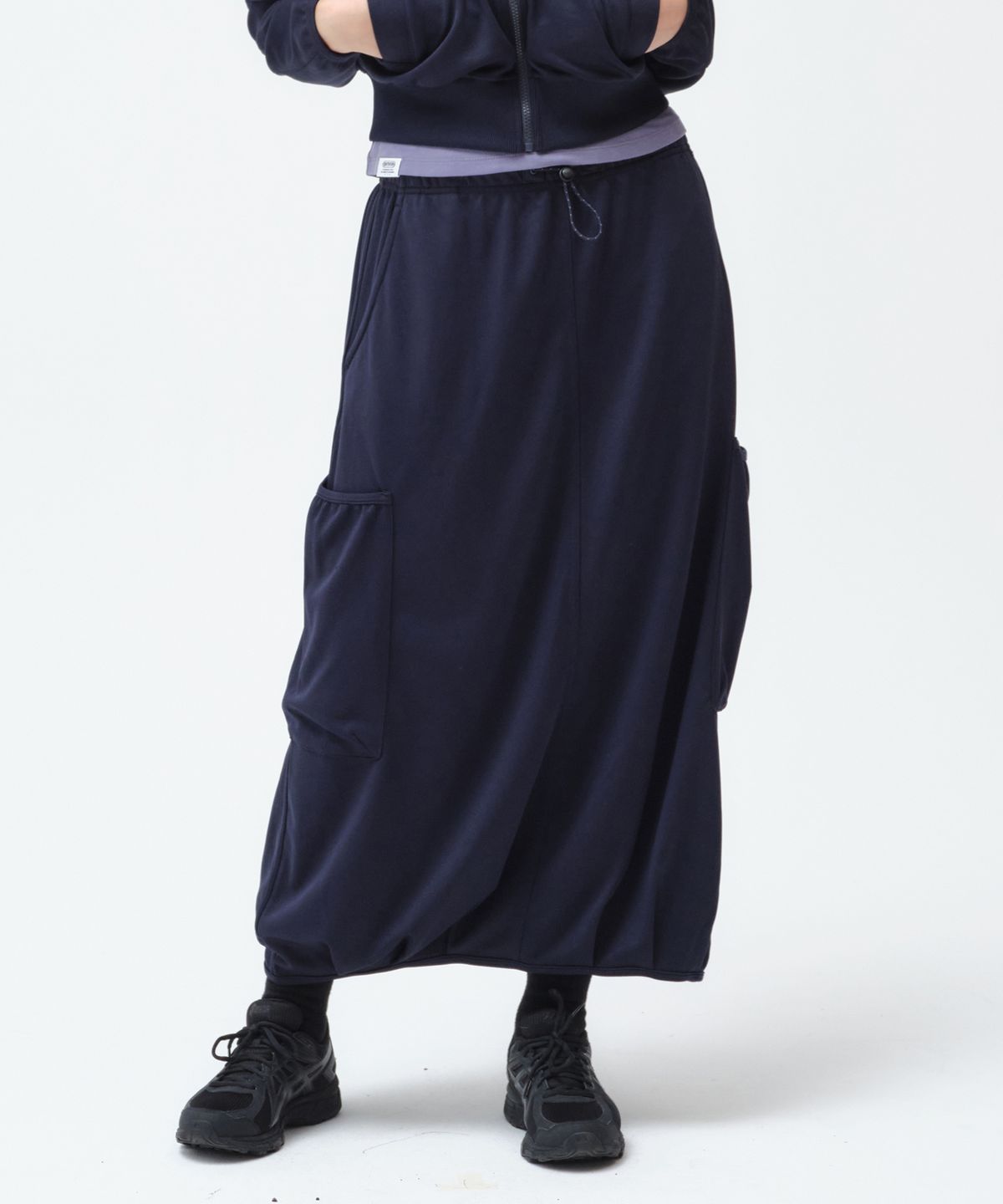 아웃도어 프로덕츠(OUTDOOR PRODUCTS) W BALLON POCKET TUCK SKIRT (NAVY)