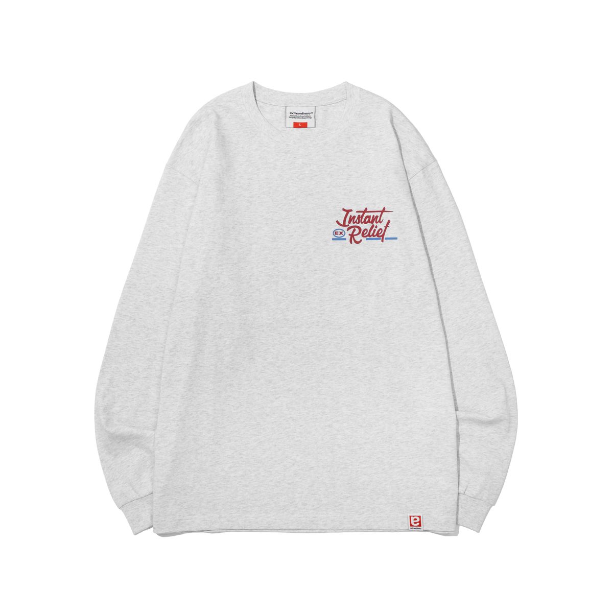 엑스트라오디너리(EXTRAORDINARY) INSTANT RELIEF LONG SLEEVE  L.M/GREY