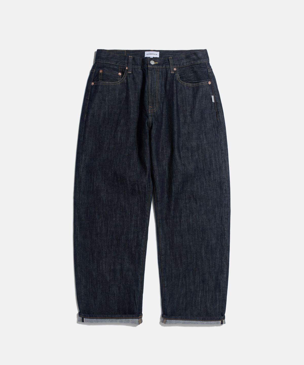 에스피오나지(ESPIONAGE) Selvedge Relaxed Denim Pants Dark Indigo