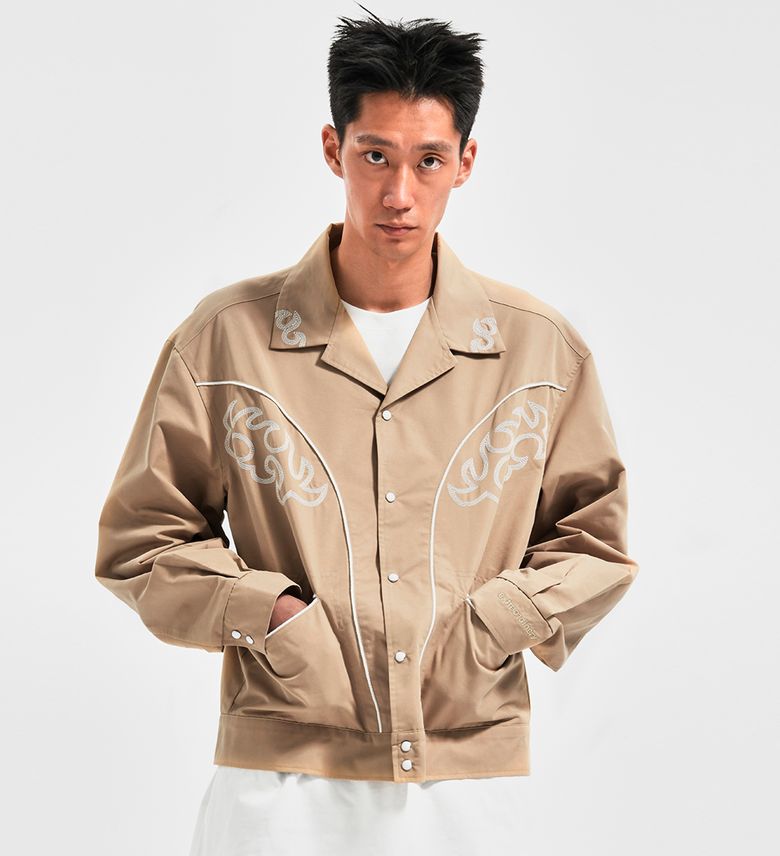 WESTERN JACKET  BEIGE