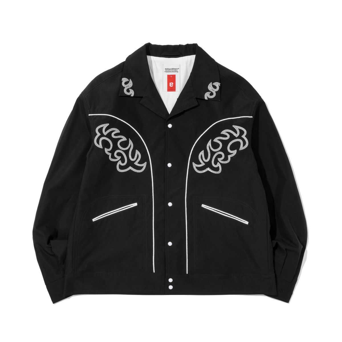 엑스트라오디너리(EXTRAORDINARY) WESTERN JACKET  BLACK