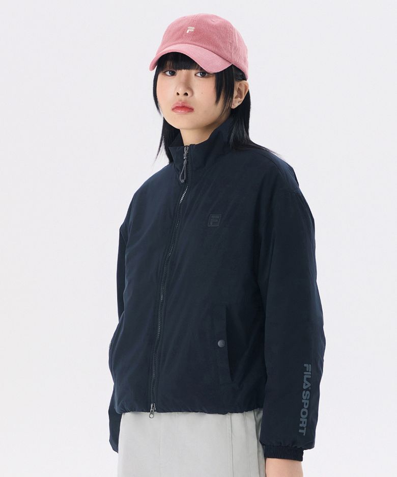 트랙 패딩 자켓(FS2JKG4101UBLK)