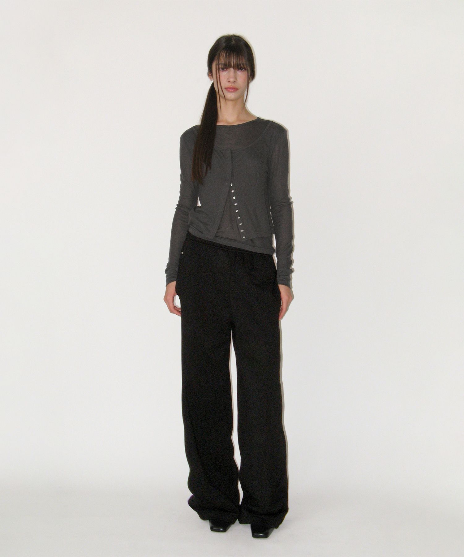 Women's Solana Mock Neck Pullover | Black UPF 50+