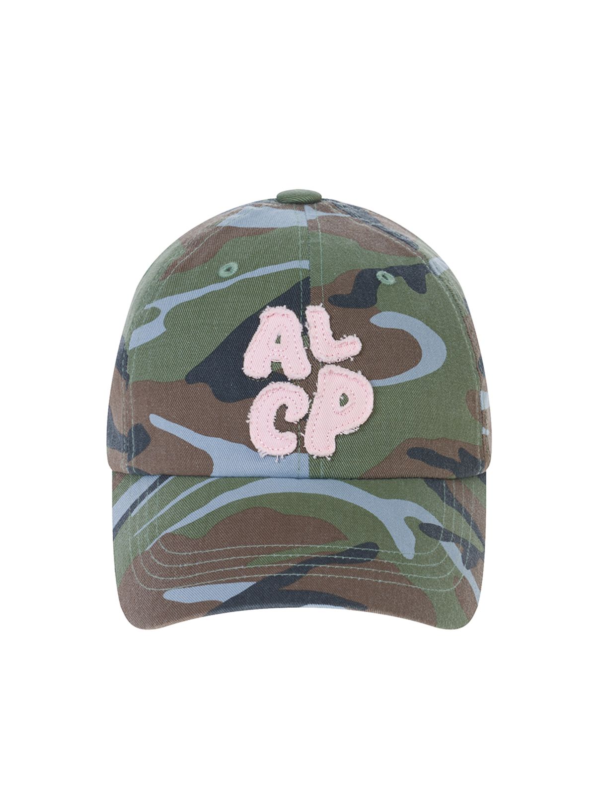 올인컴플리트(ALLINCOMPLETE) ALCP 카모 볼캡 (블루 카모)