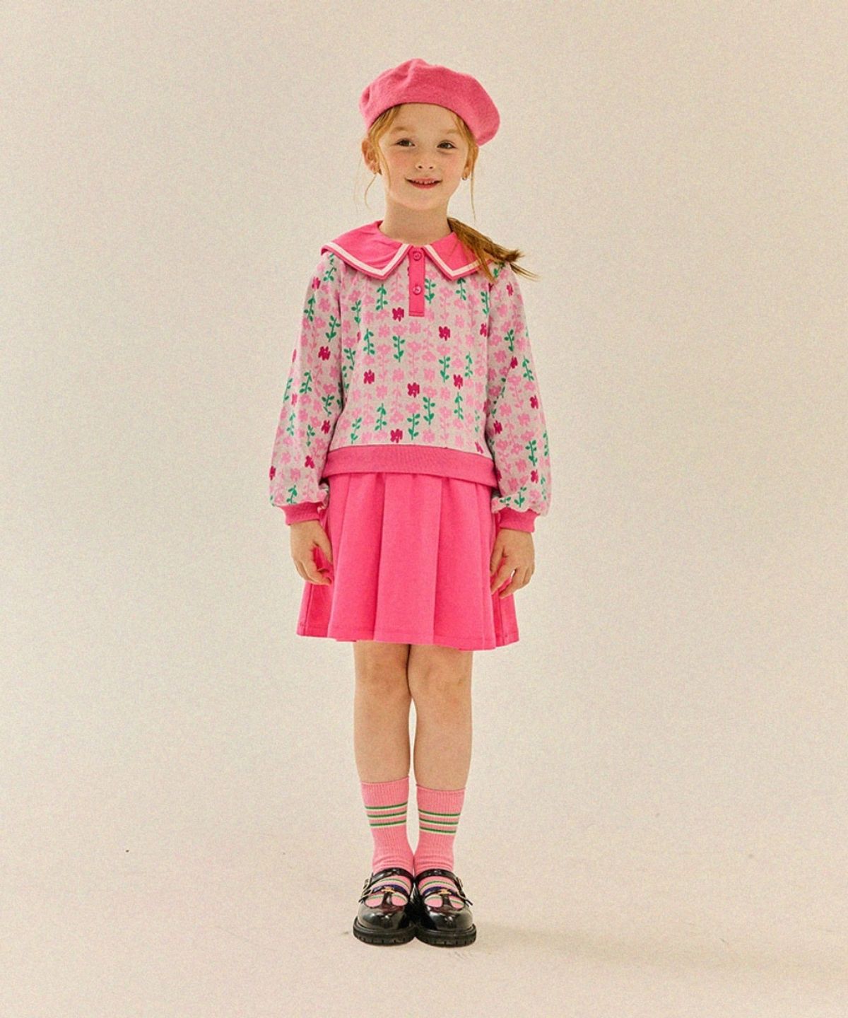 리에벨로(LIEBELLO) 리에벨로카라원피스(핑크)