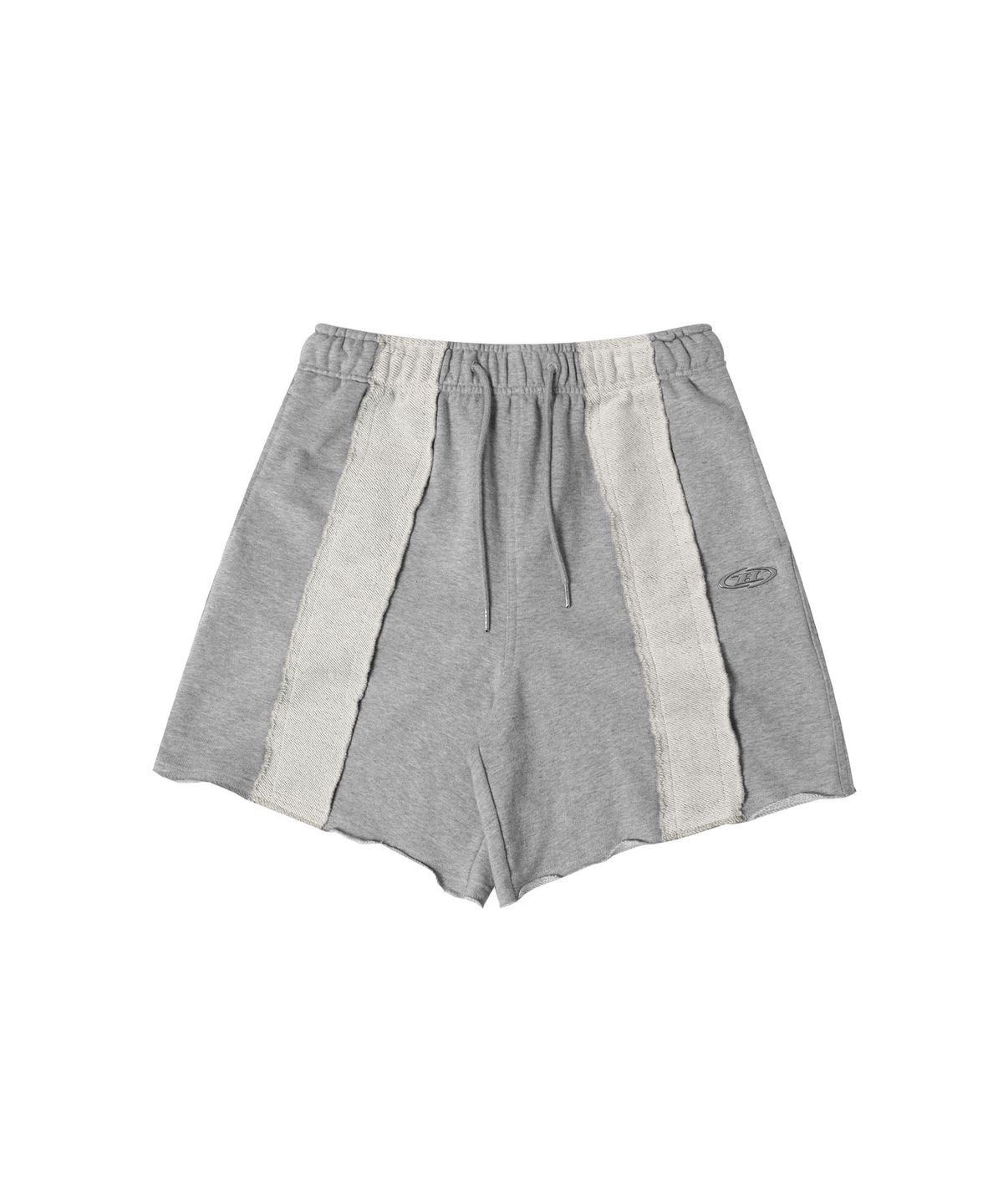 본투윈(BORN TO WIN) REVERSE MIX HALF PANTS SHORT VER [MELANGE GREY]