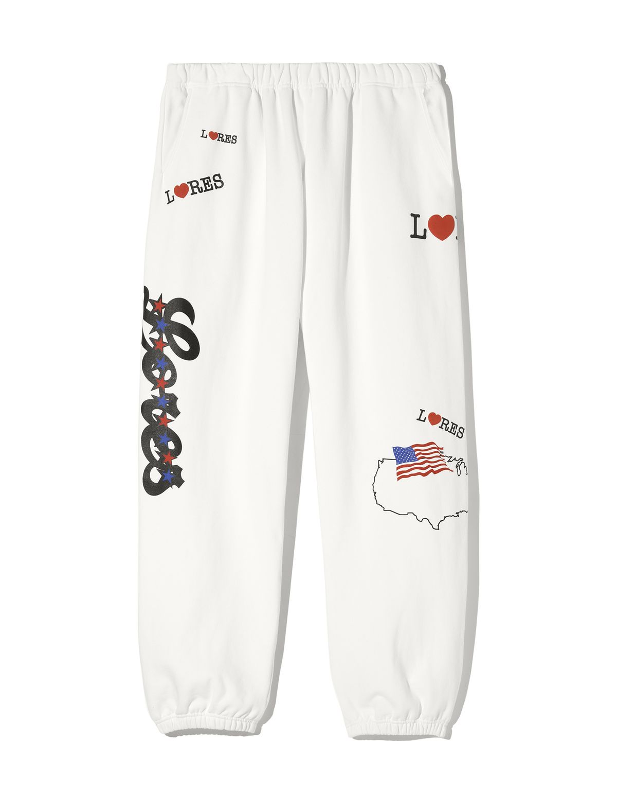 로어즈(LORES) America Sweatpants - Cream