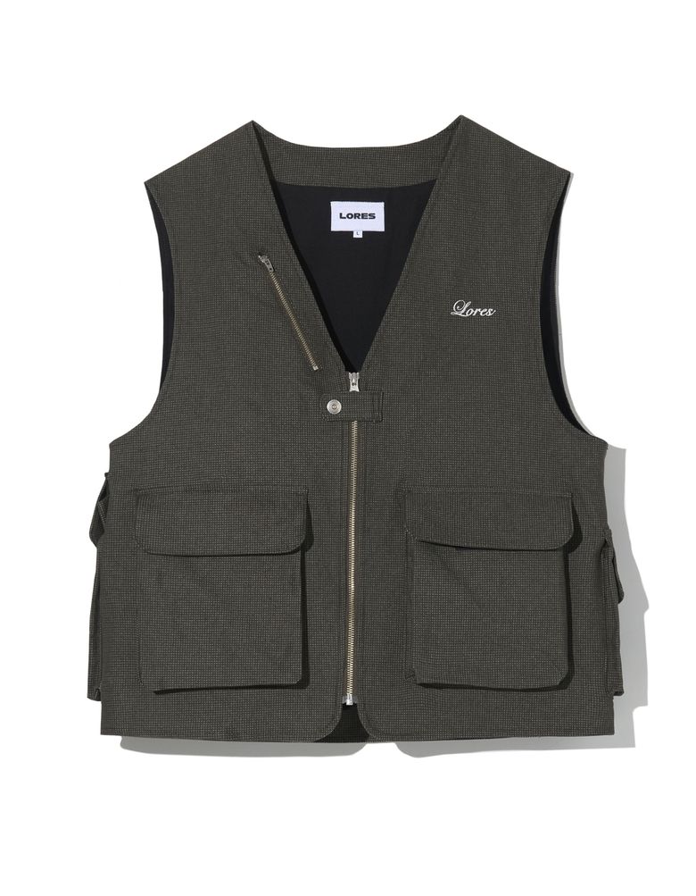 Ripstop Work Vest - Olive