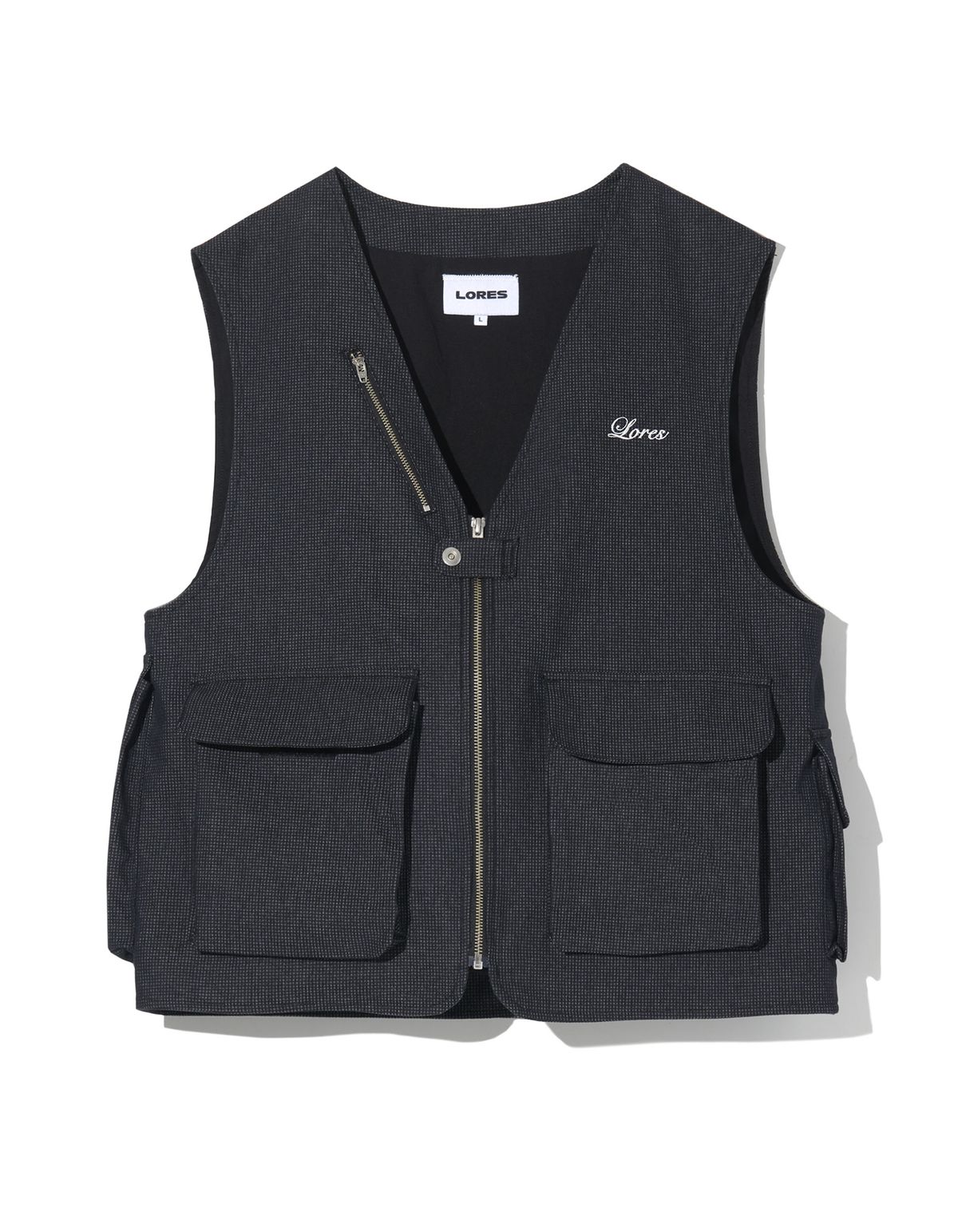 로어즈(LORES) Ripstop Work Vest - Black