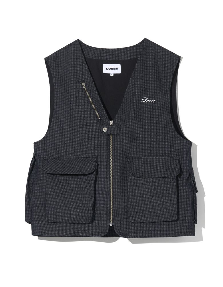Ripstop Work Vest - Black