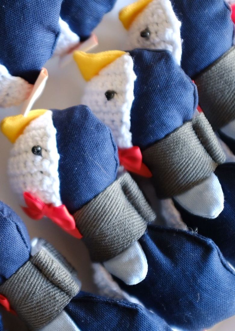 펭귄 펭타이 리본 penguin ribbon