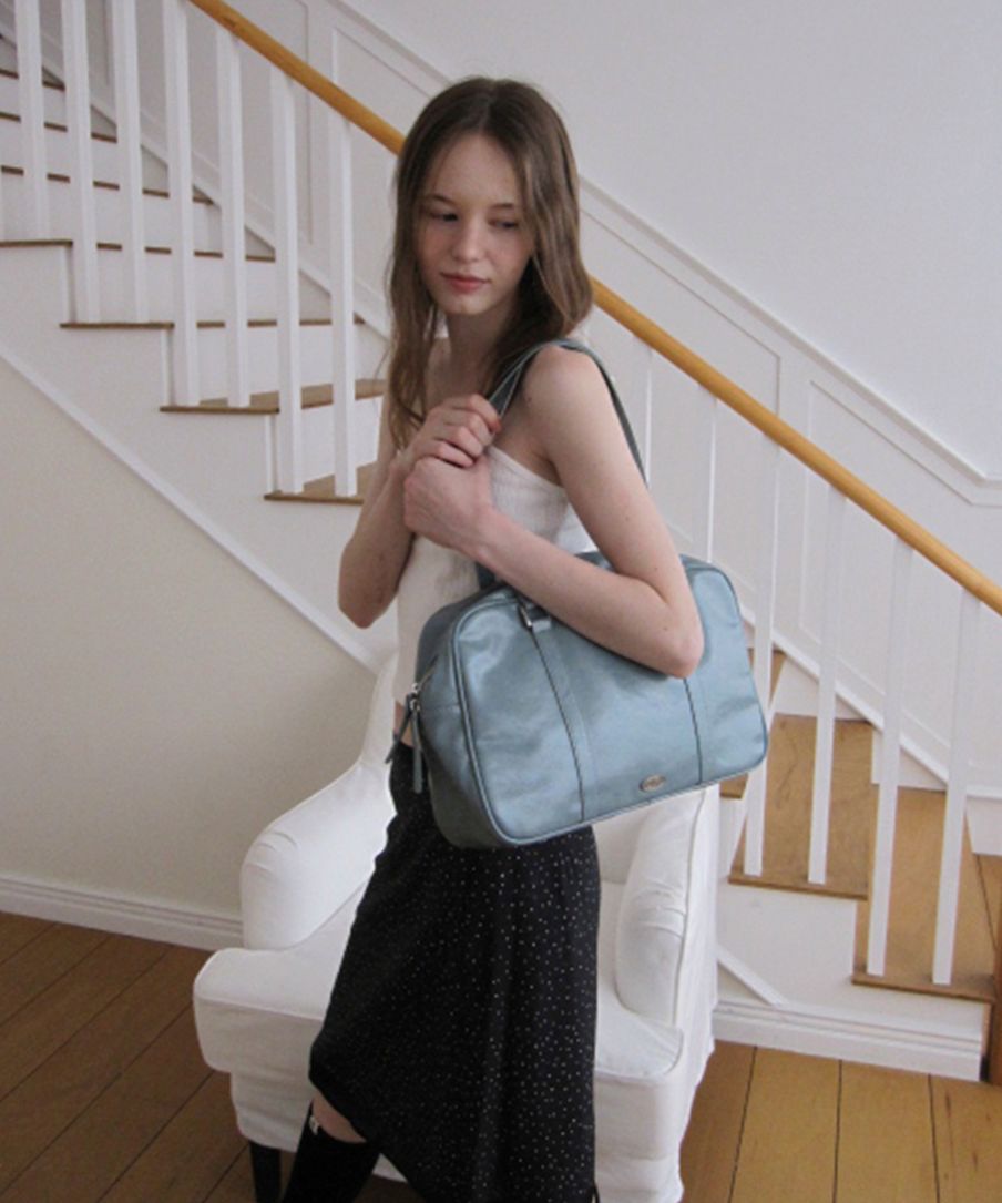★dumaro★ Journey Big Shoulder Bag Blue MUSINSA | DUMARO Journey Big Shoulder Bag / Blue