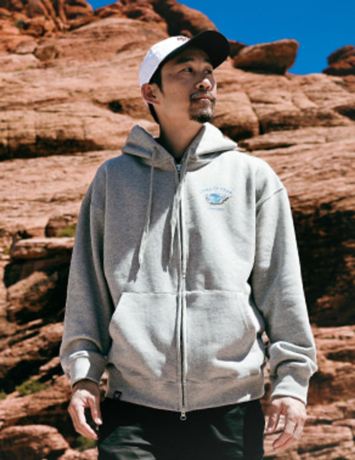 크러셔(CRUSHR) CRSR 래빗 후디 집업