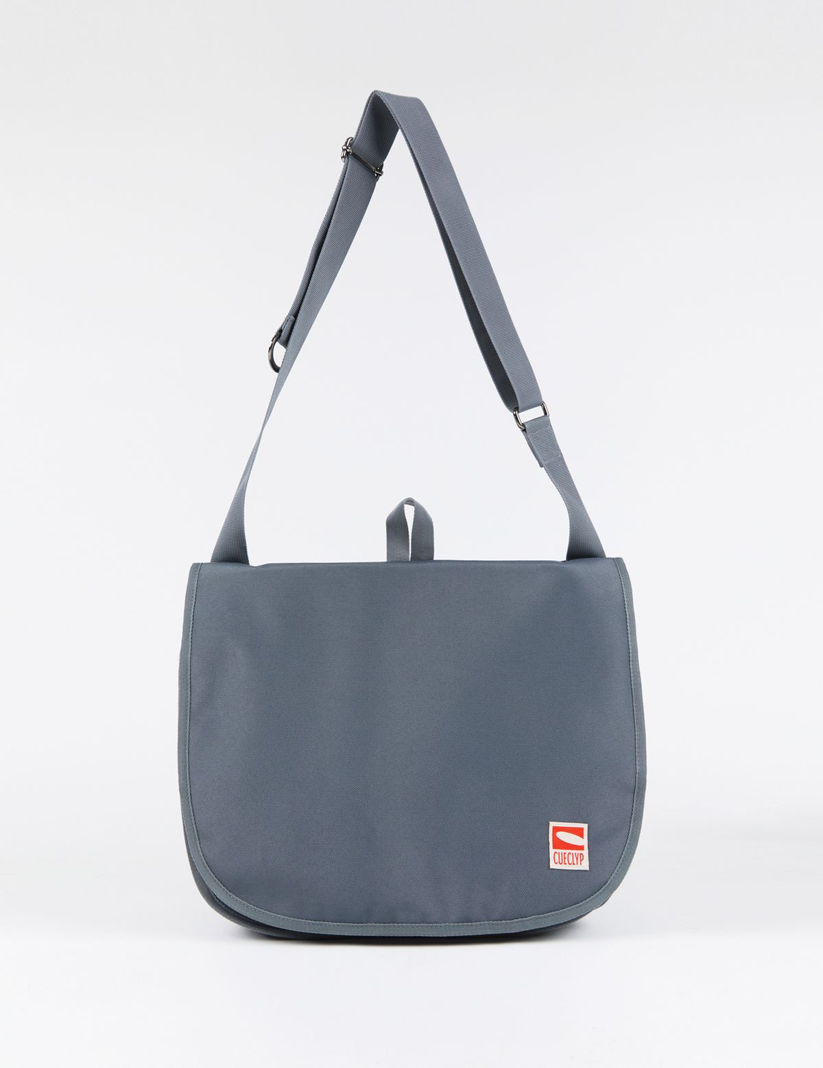 큐클리프(CUECLYP) [HOWOE] Tri-Pocket Messenger Bag _ L (Gray)