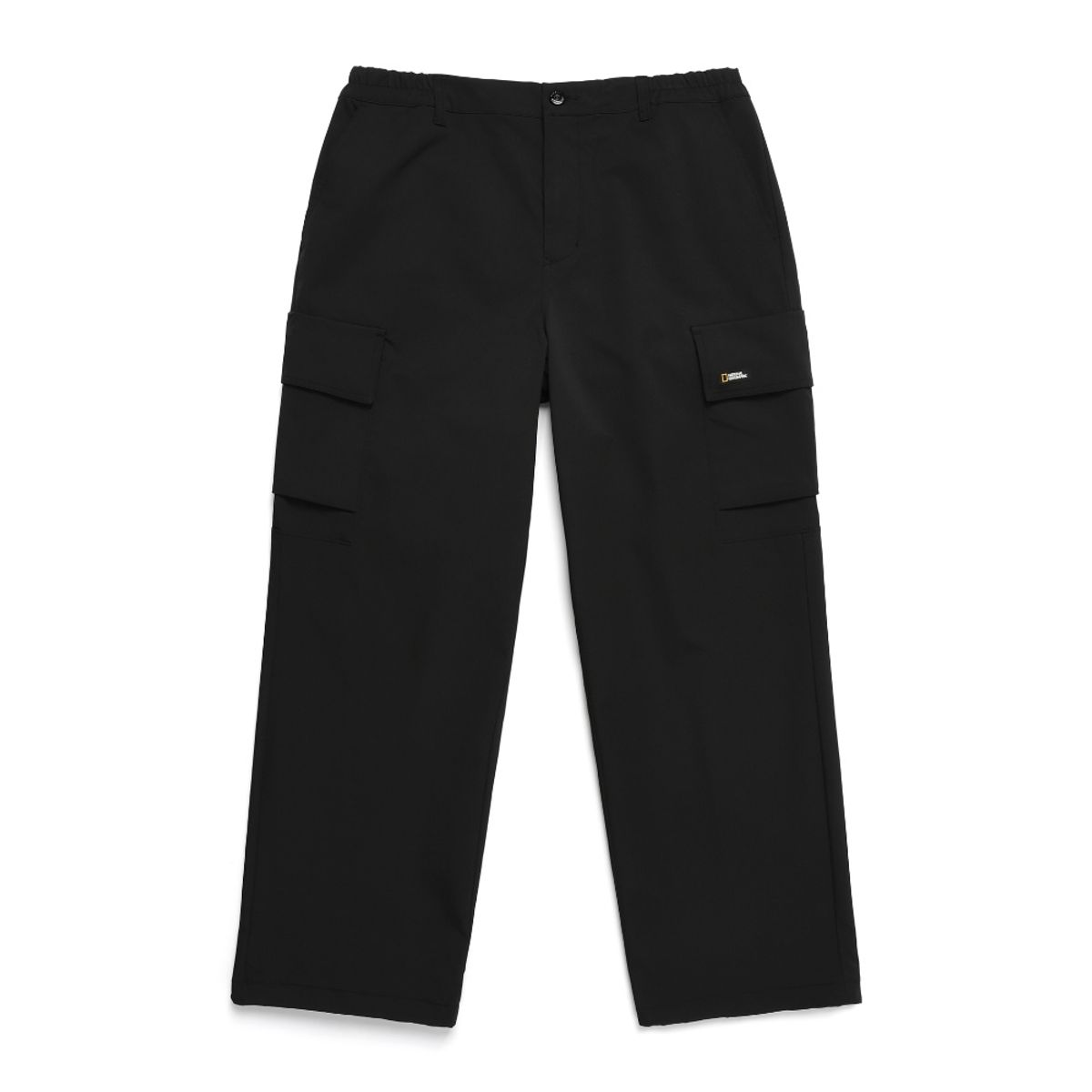 내셔널지오그래픽(NATIONALGEOGRAPHIC) N243MPT040 투쿠시 와이드 팬츠 CARBON BLACK