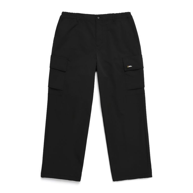 N243MPT040 투쿠시 와이드 팬츠 CARBON BLACK