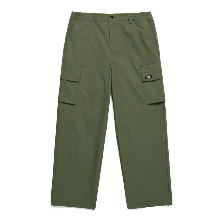 N243MPT040 투쿠시 와이드 팬츠 KHAKI