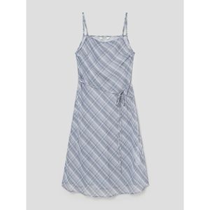 체크 레이어드 원피스  스카이 블루 (354971KQ2Q)