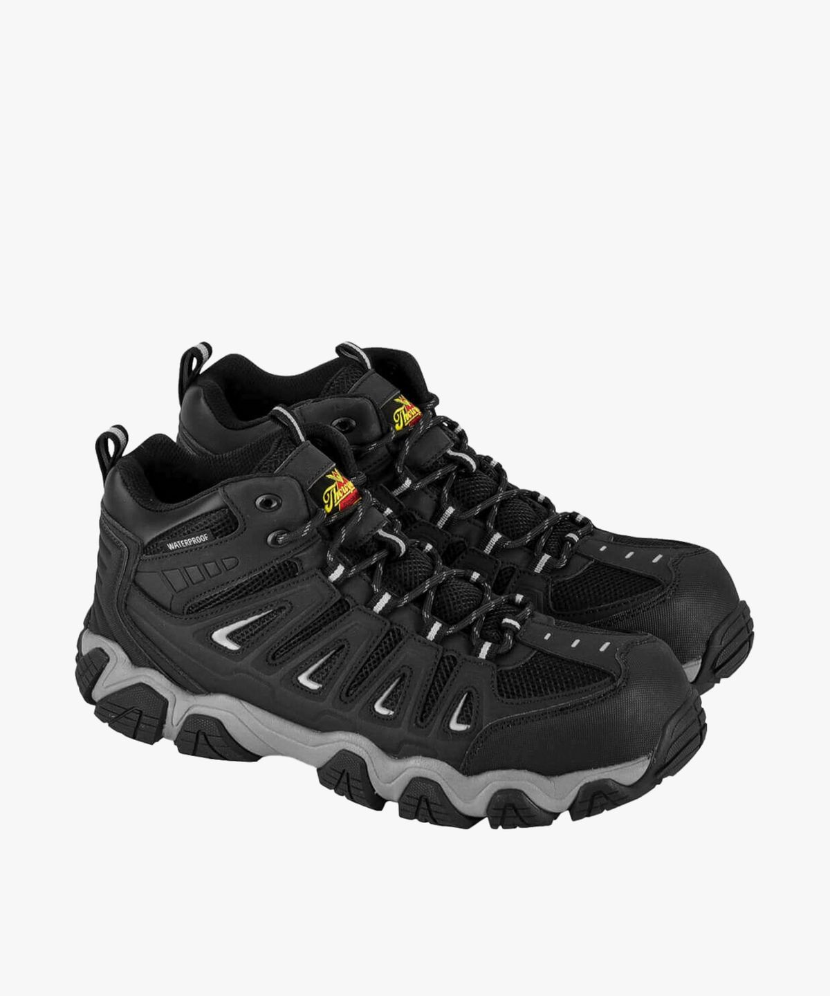 쏘로굿(THOROGOOD) Crosstrex Work 워터프루프 워크 슈즈 6292 Black / Grey