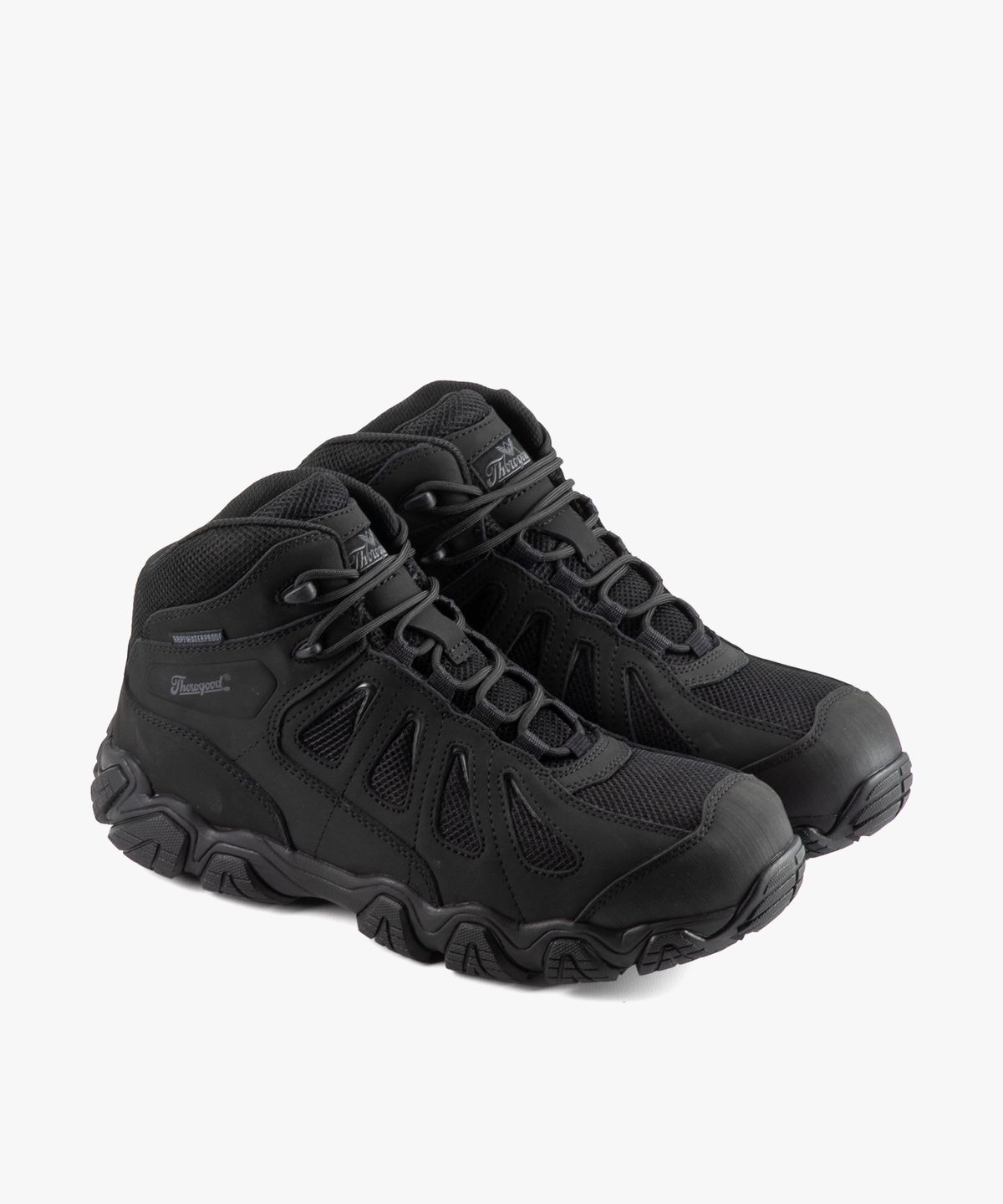 쏘로굿(THOROGOOD) Crosstrex Uniform 워크 슈즈 6494 Black