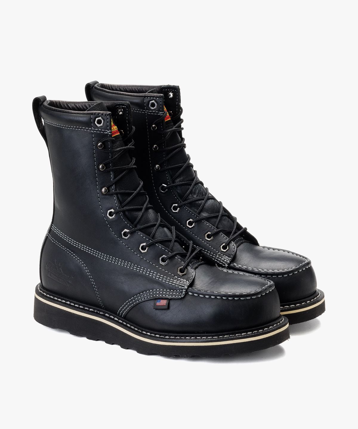 쏘로굿(THOROGOOD) Midnight 8인치 목토 부츠 6208 Black