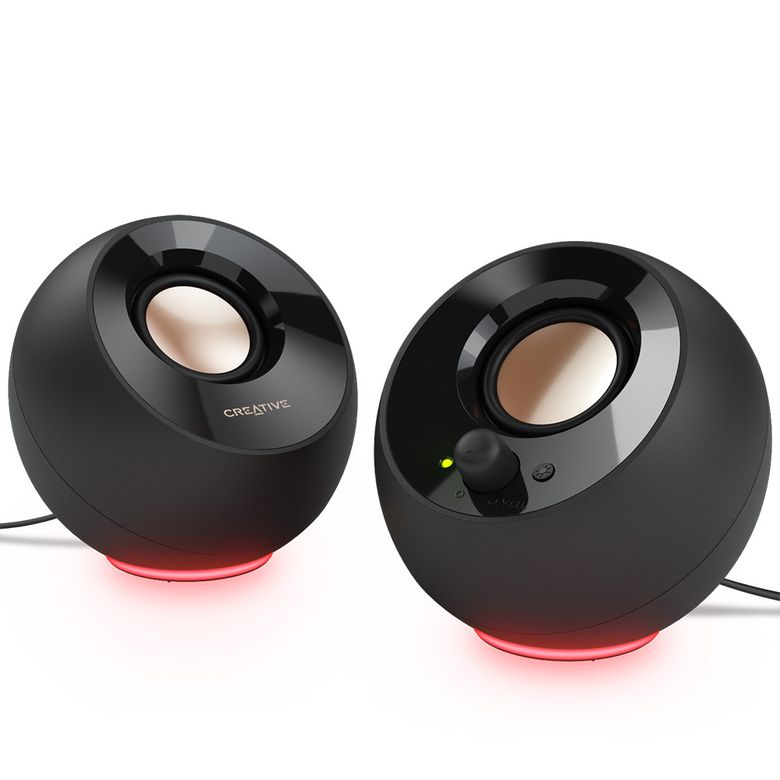 PEBBLE SE RGB 블랙 스피커