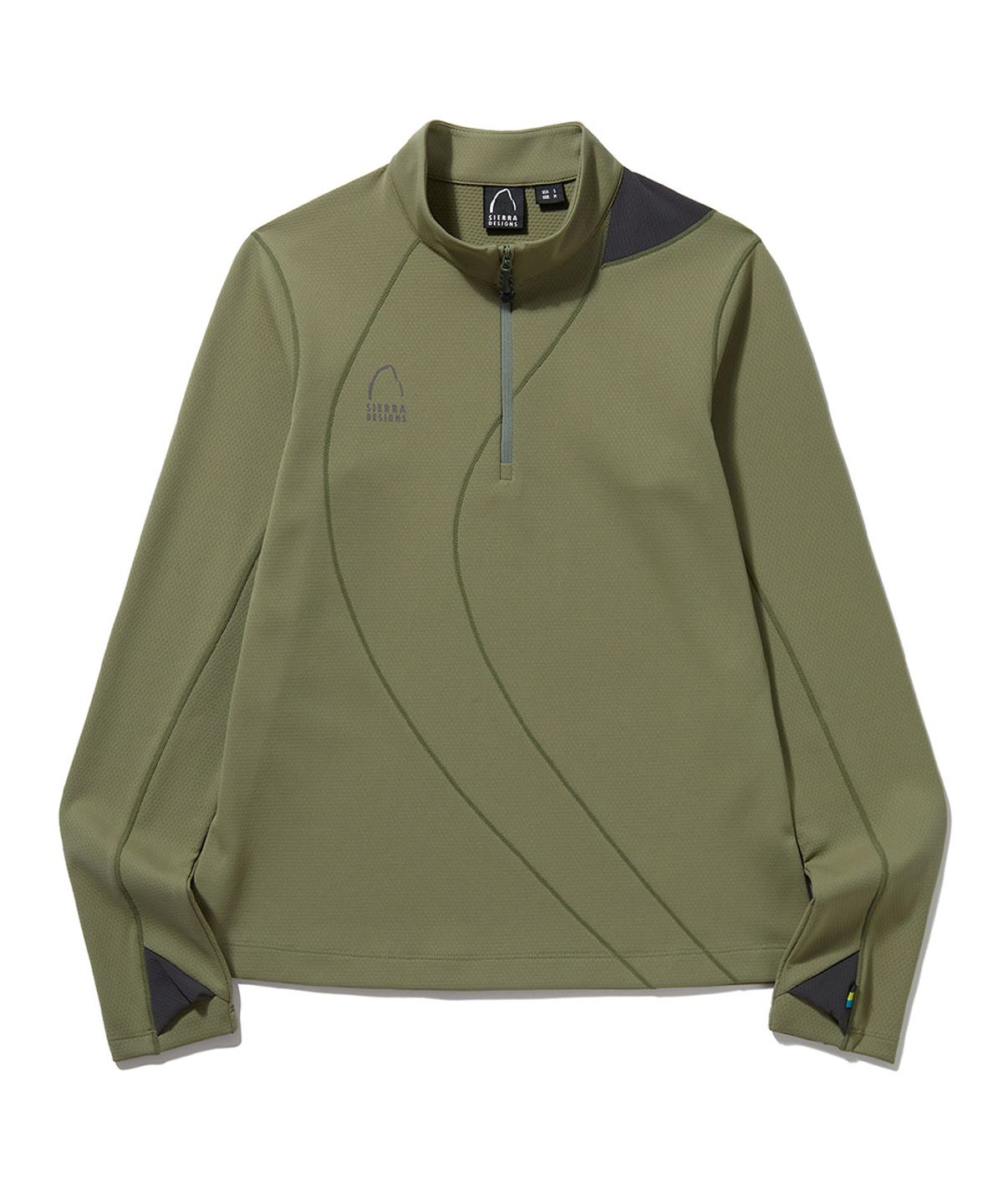 시에라디자인(SIERRA DESIGNS) W) 로사(ROSA) 퀵드라이 하프집업 KHAKI