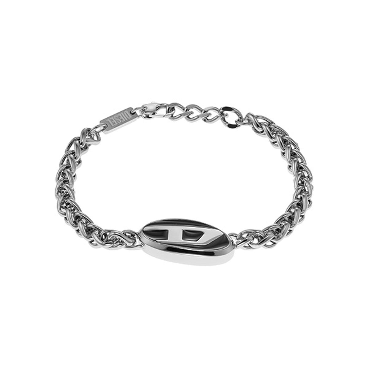 디젤 악세사리(DIESEL ACCESSORY) DX1469040 로고 체인 팔찌
