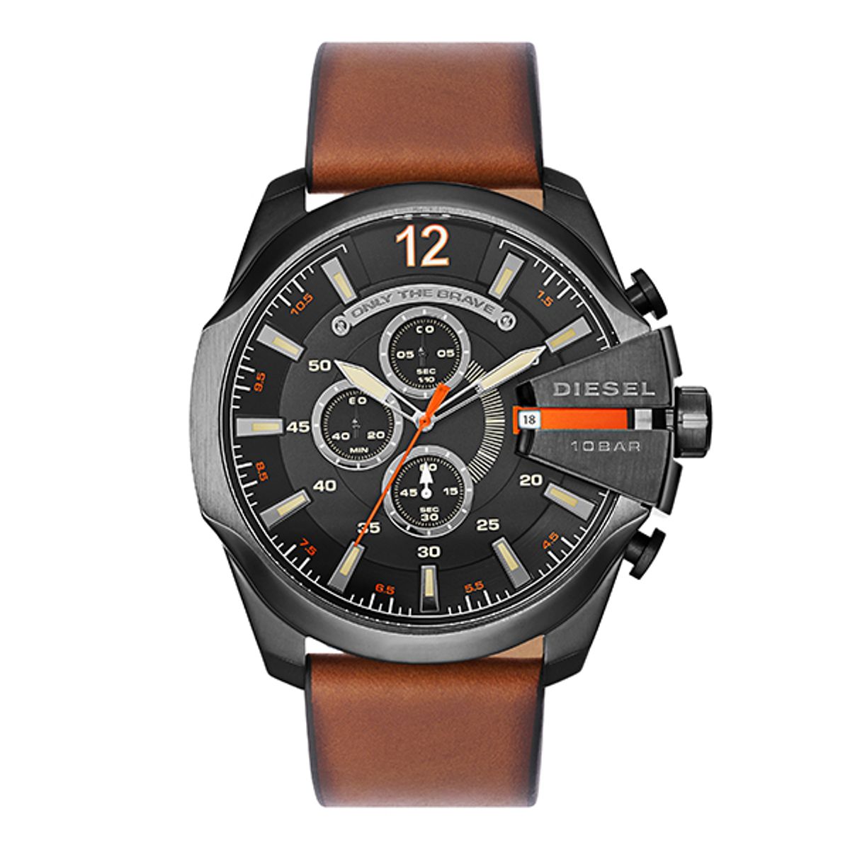 디젤 시계(DIESEL WATCH) DZ4343 (Mega Chief) 메가 치프 크로노그래프 남성 가죽시계