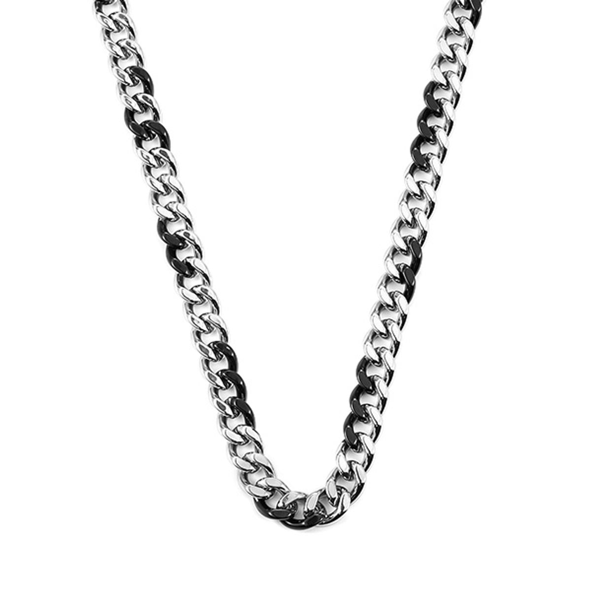 디젤 악세사리(DIESEL ACCESSORY) DX1499931 투톤 체인 목걸이