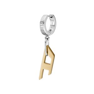 DX1419931 투톤 후프 싱글 귀걸이