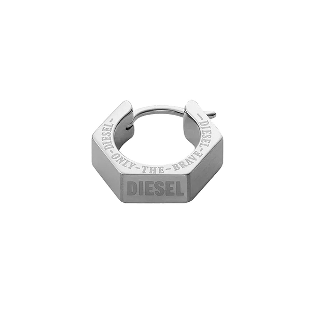 디젤 악세사리(DIESEL ACCESSORY) DX1345040 싱글 후프 귀걸이