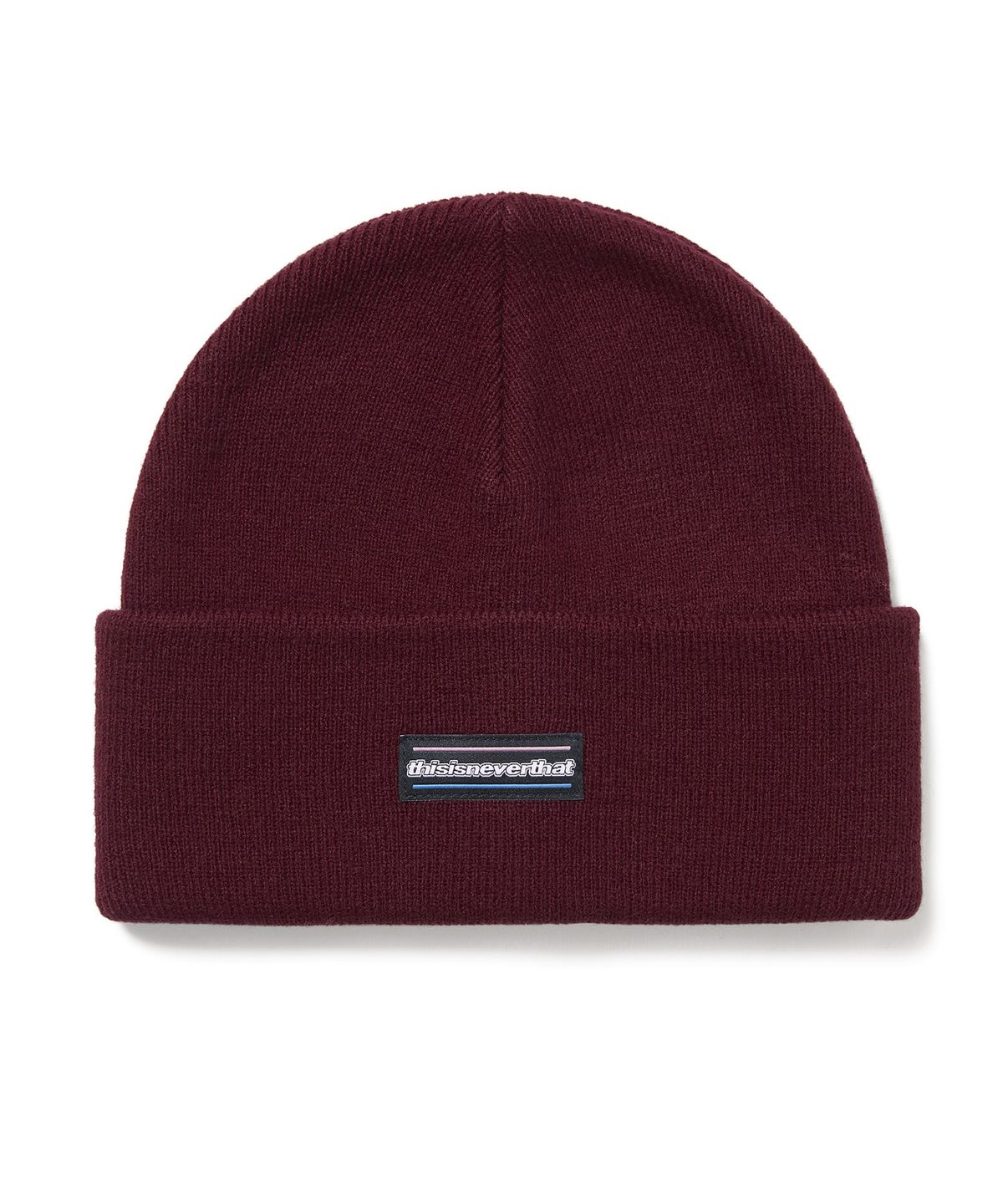 디스이즈네버댓(THISISNEVERTHAT) ESP-Logo Beanie Burgundy