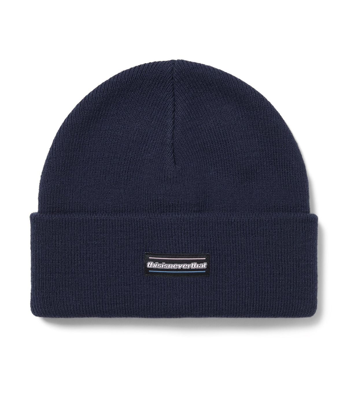 디스이즈네버댓(THISISNEVERTHAT) ESP-Logo Beanie Navy