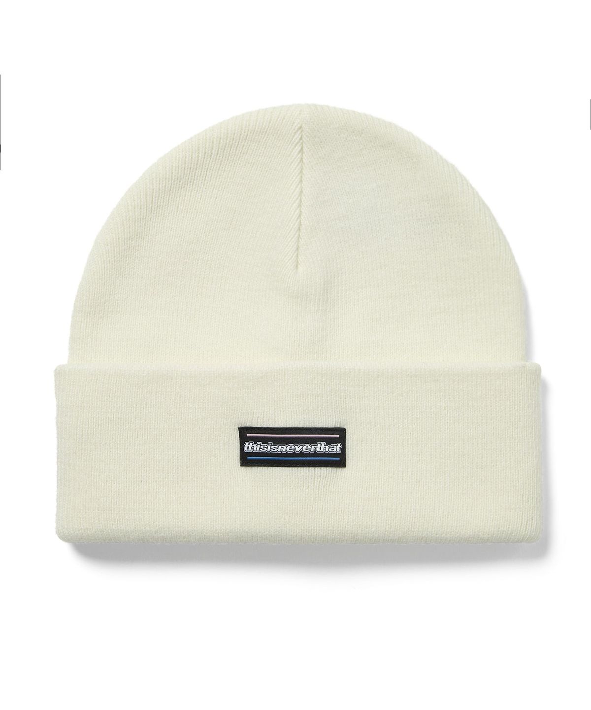 디스이즈네버댓(THISISNEVERTHAT) ESP-Logo Beanie Off White