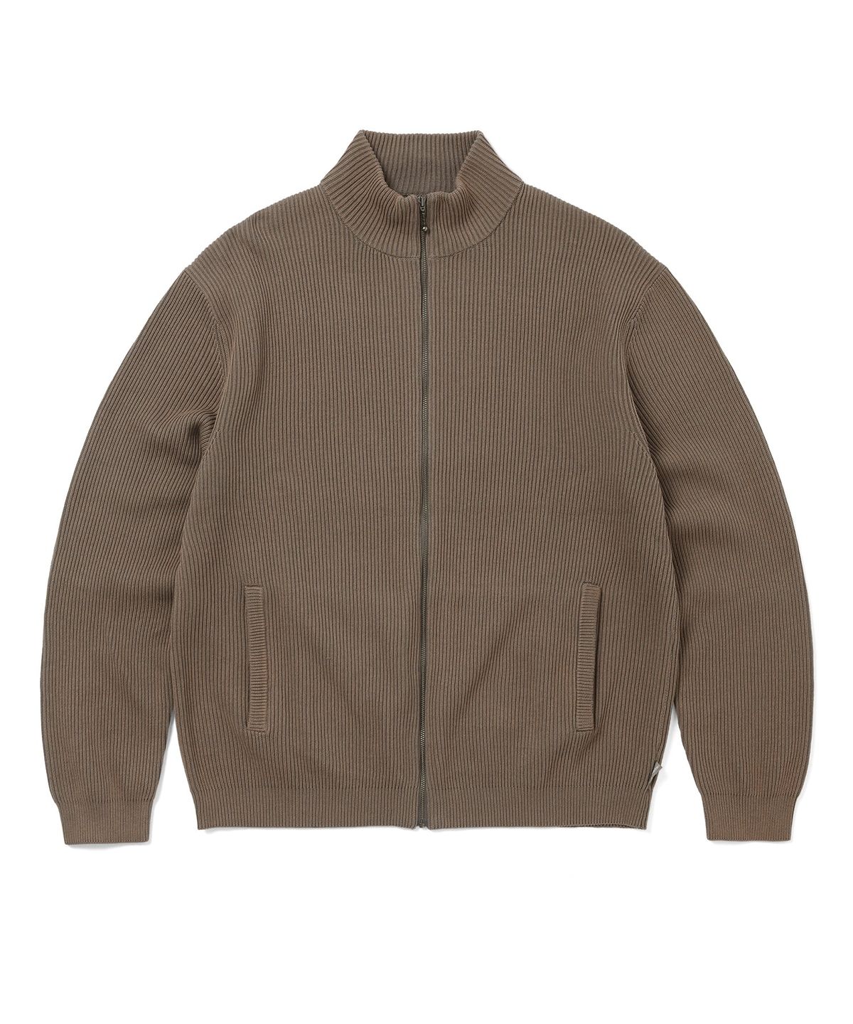 디스이즈네버댓(THISISNEVERTHAT) Washed Full Zip Cardigan Grey