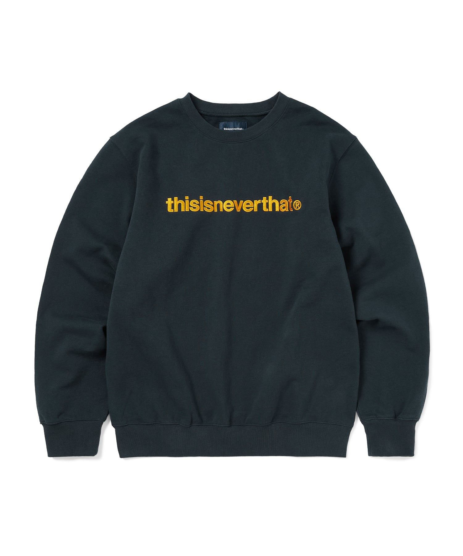 MUSINSA | thisisneverthat® T-Logo Crewneck Navy