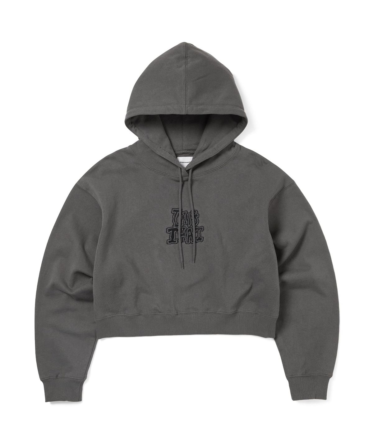 디스이즈네버댓(THISISNEVERTHAT) THISTHAT W Hoodie Dark Grey