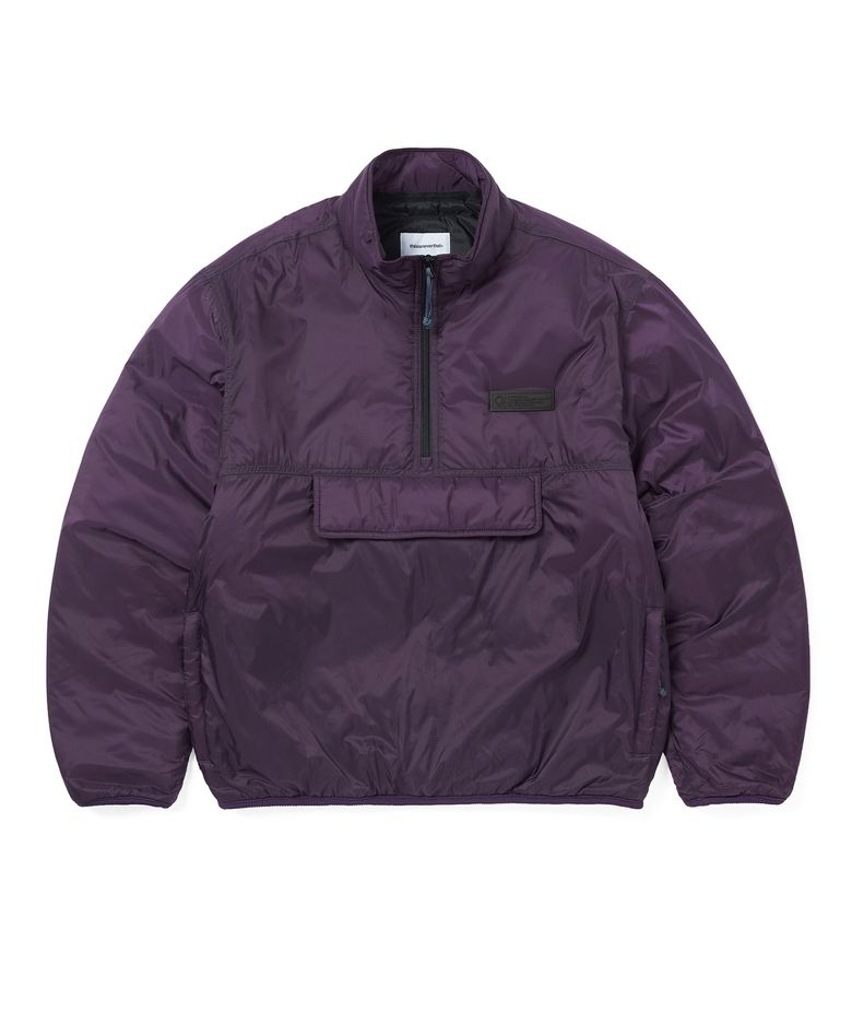 Nylon Insulated Pullover Purple